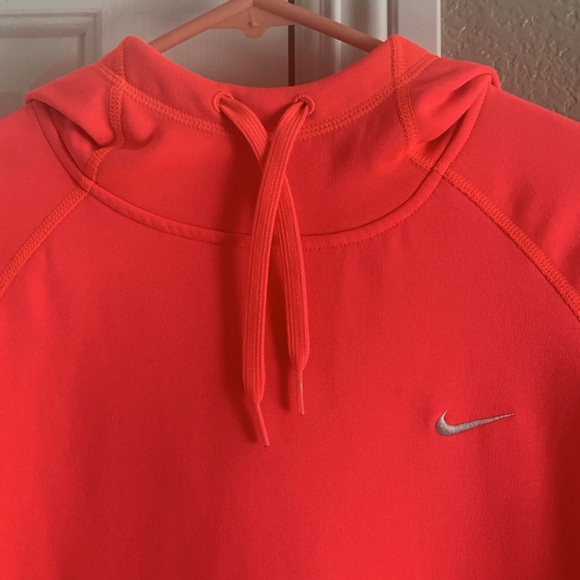 Nike Bright Coral Pullover Hoodie - Picture 2 of 5